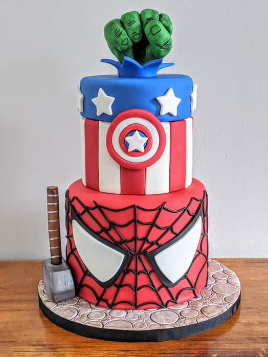 Super Heroes and Weddings - The Baking Pixie